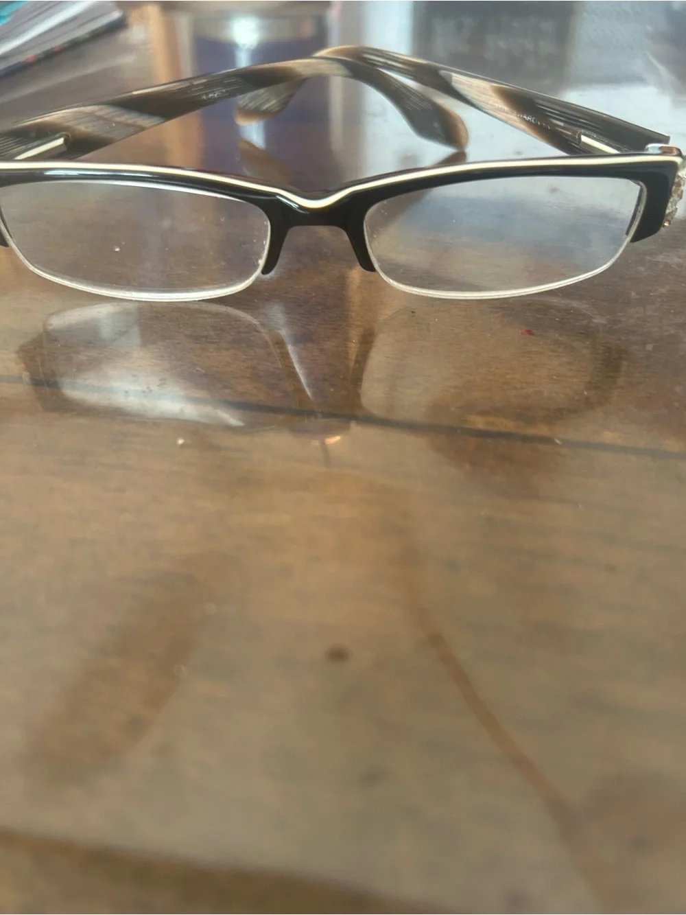 Rectangular Half-Rim Jimmy Crystal 1.00 reading Reading Glasses